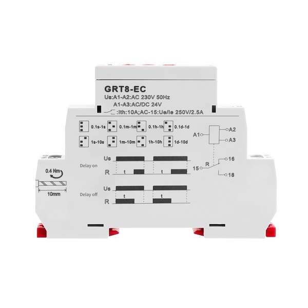 GRT8-EC單功能型時間繼電器 GRT8-EC單功能型時間繼電器