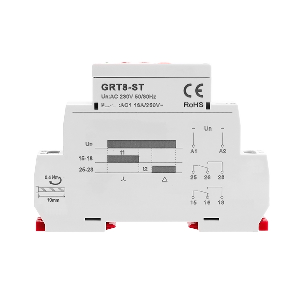GRT8-ST星三角啟動時(shí)間繼電器 GRT8-ST星三角啟動時(shí)間繼電器