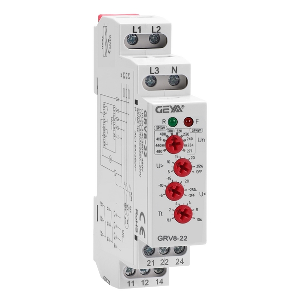 GRV8-21-26系列三相電壓繼電器 GRV8-21-26系列三相電壓繼電器