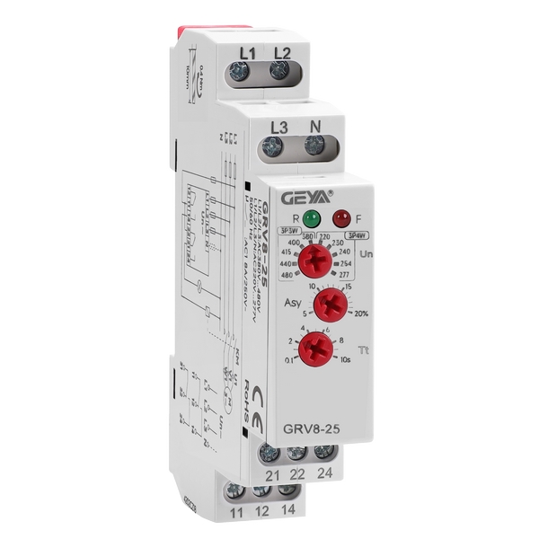 GRV8-21-26系列三相電壓繼電器 GRV8-21-26系列三相電壓繼電器