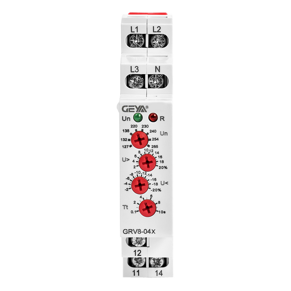 GRV8-03X至08X系列三相電壓監控型電壓繼電器 GRV8-03X至08X系列三相電壓監控型電壓繼電器