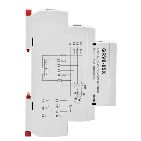 GRV8-03X至08X系列三相電壓監控型電壓繼電器 GRV8-03X至08X系列三相電壓監控型電壓繼電器