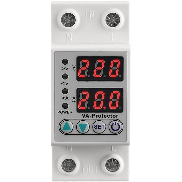 VANP-2P型自復(fù)位式過(guò)欠壓保護(hù)器 VANP-2P型自復(fù)位式過(guò)欠壓保護(hù)器